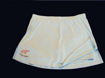 Ladies Light Blue Skort