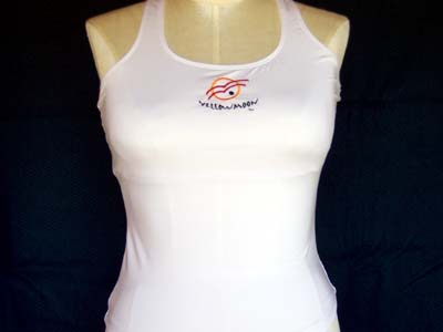Ladies White Tank Top